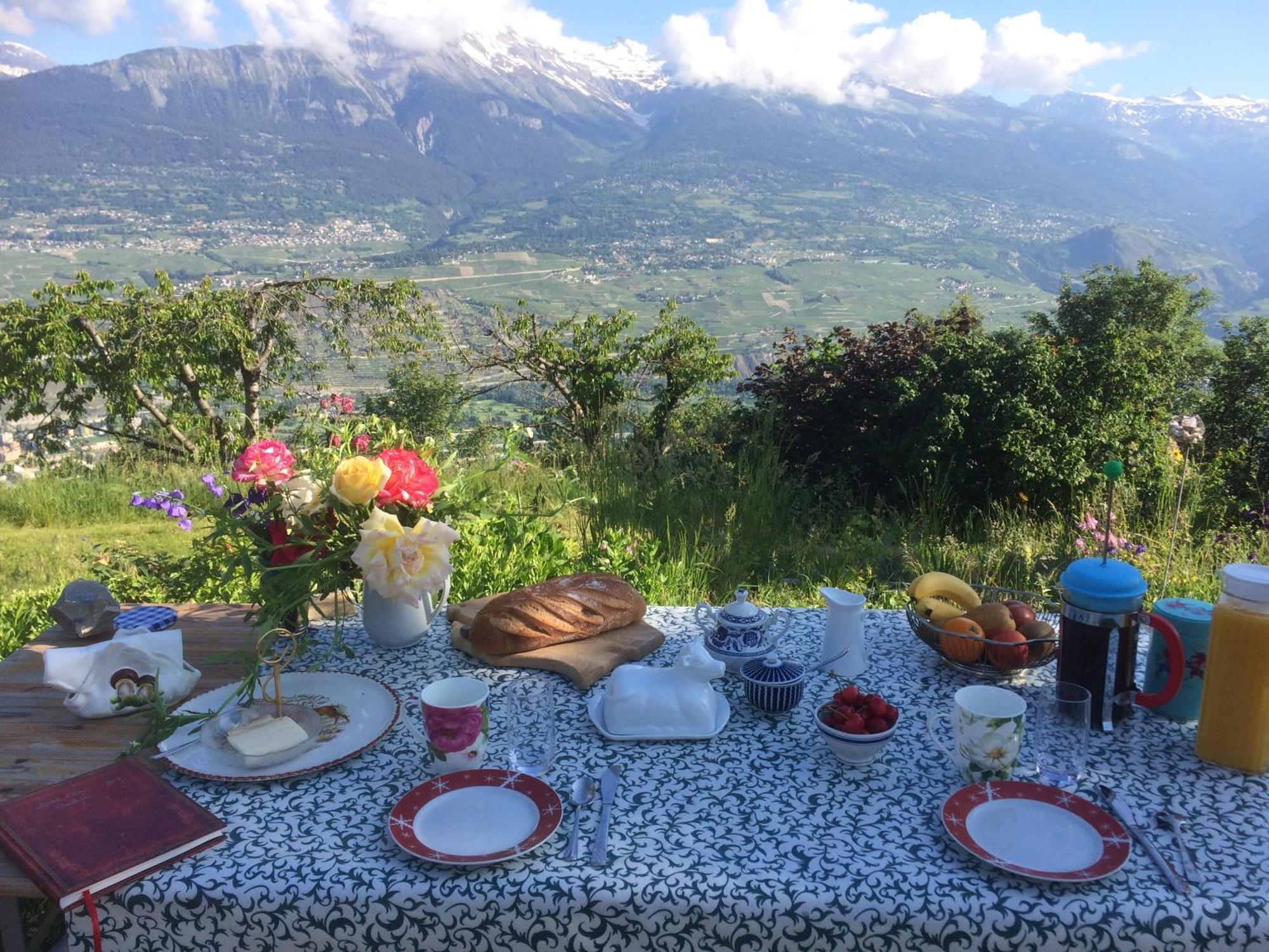Domaine Bellevie BnB Vex Extérieur photo