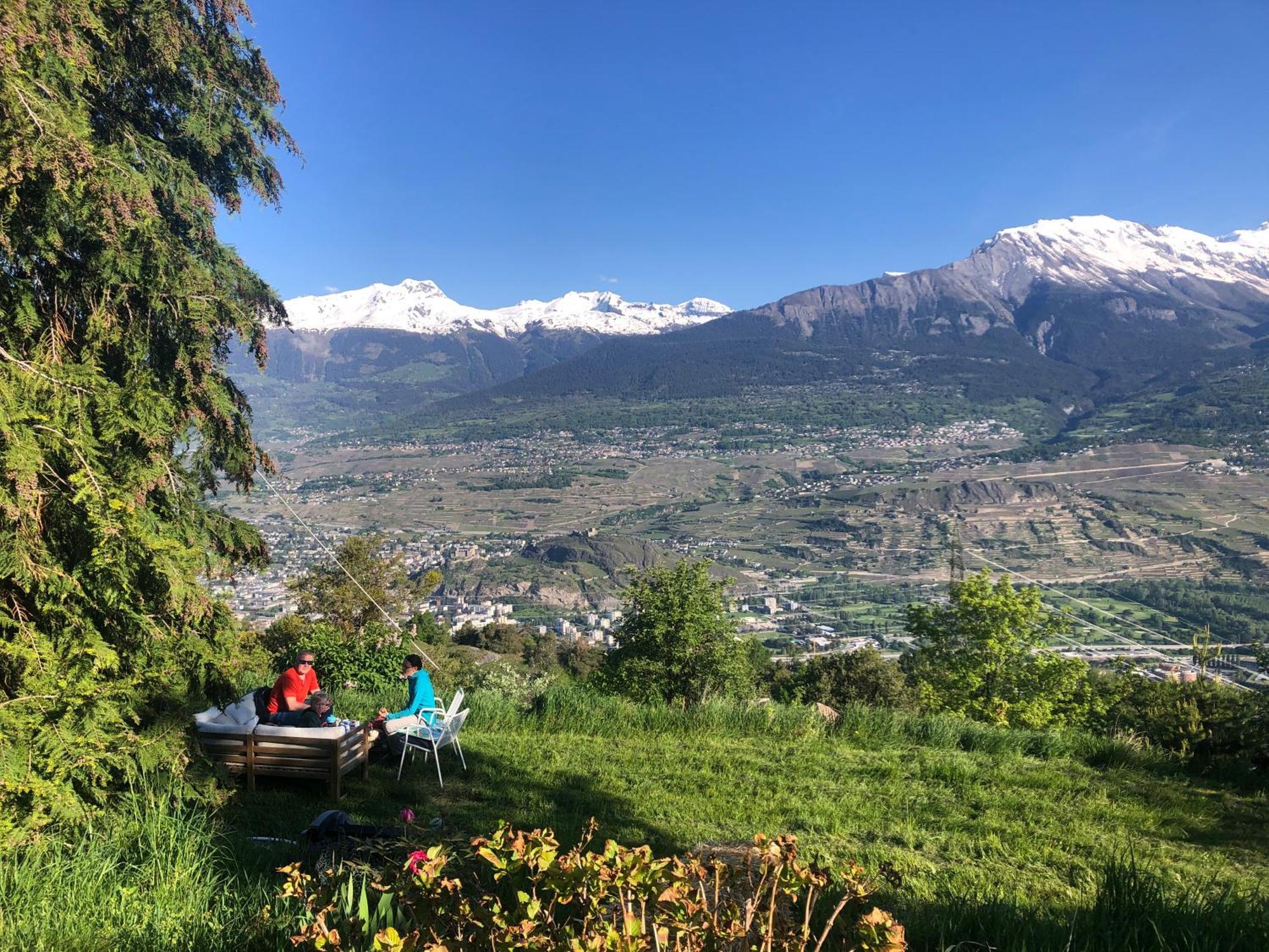 Domaine Bellevie BnB Vex Extérieur photo